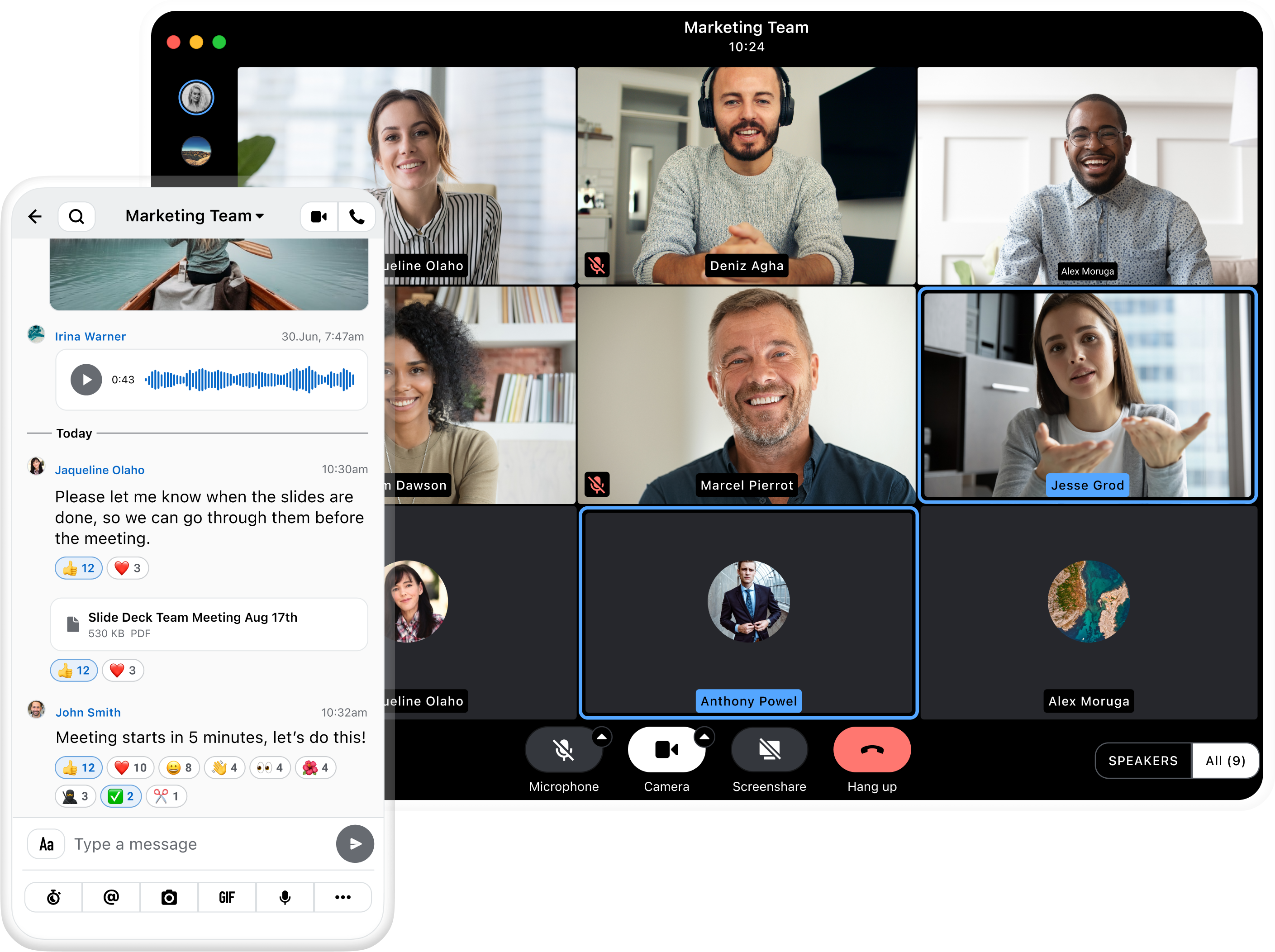 produit shot mobile et desktop calling tighter-1